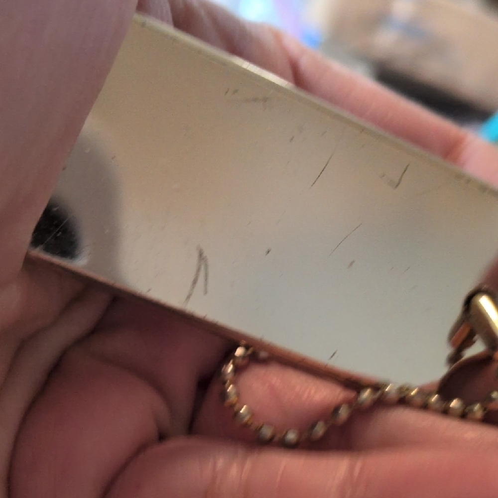 Coach Metal Gold Hang Tag - Picture 2 of 4